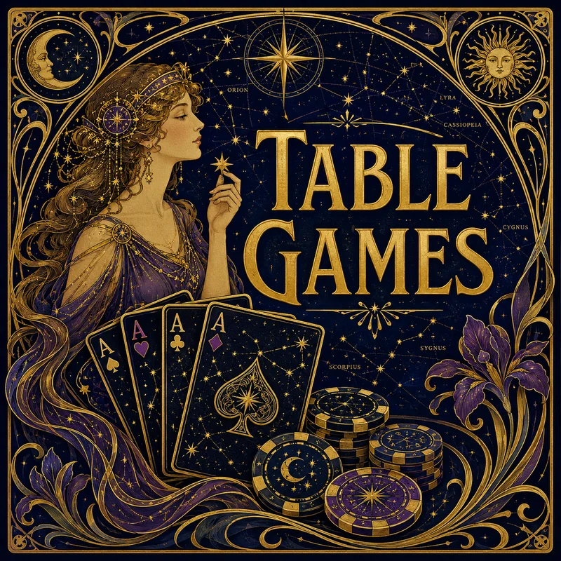 Zodiac Casino table games