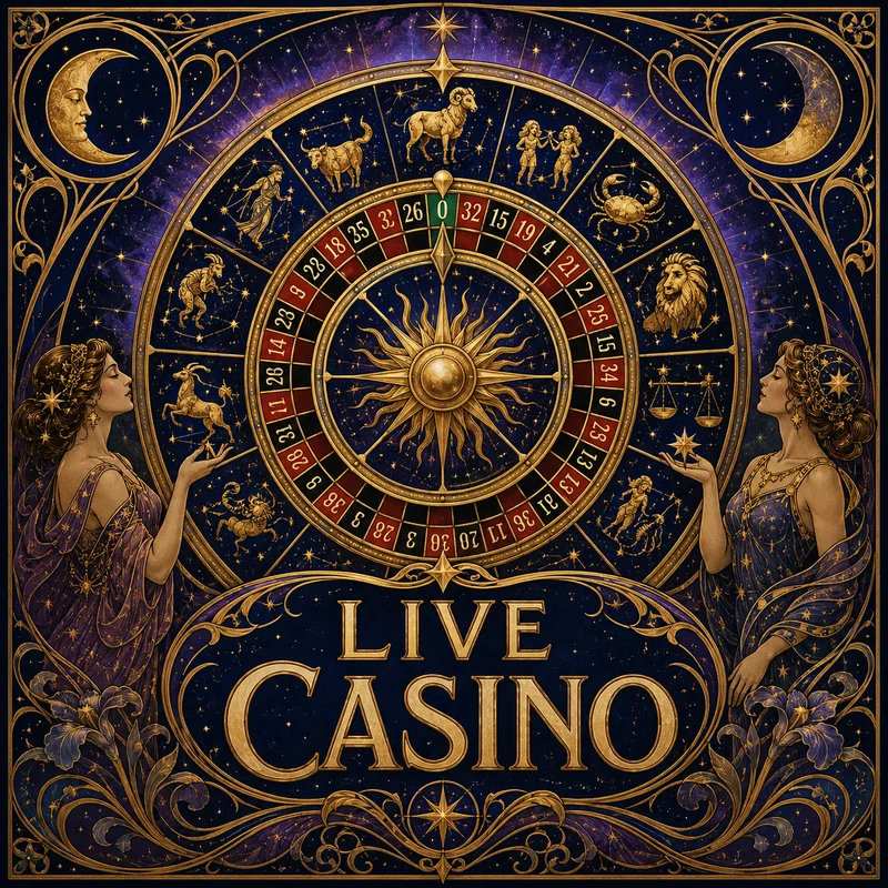 Zodiac Casino live dealer, real dealers streamed in HD